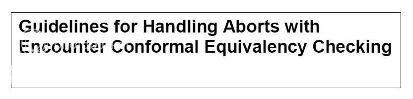 Conformal Aborts Paper Header