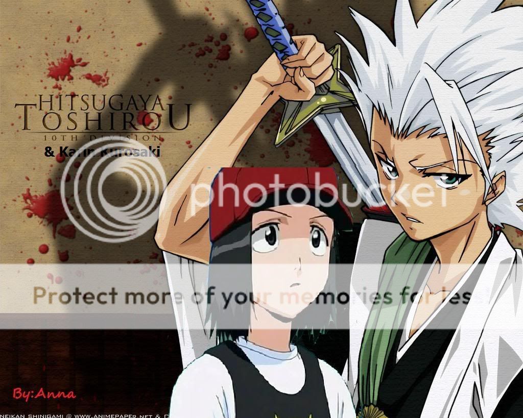 Hitsugaya And Karin Photo by tomboy823 Photobucket