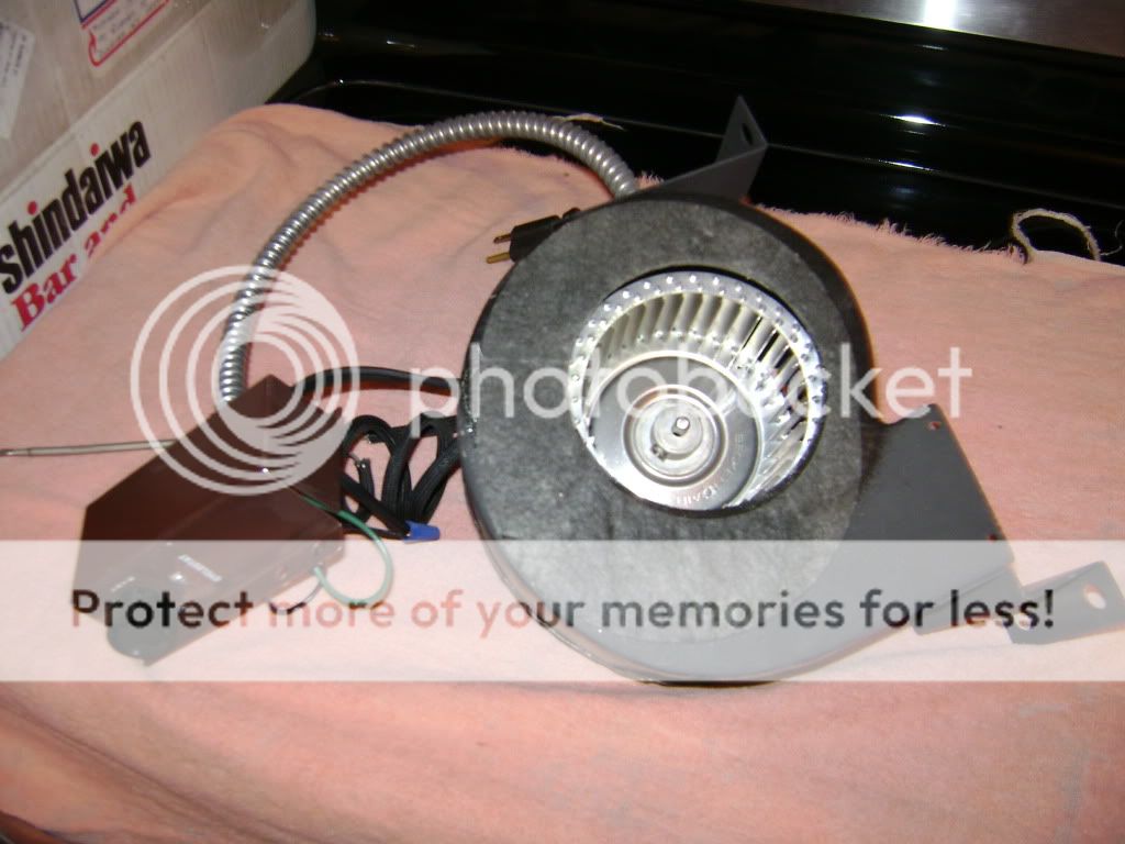 Space Heater or Wood Stove, Blower, Motor, Thermostat, Controls NEW In