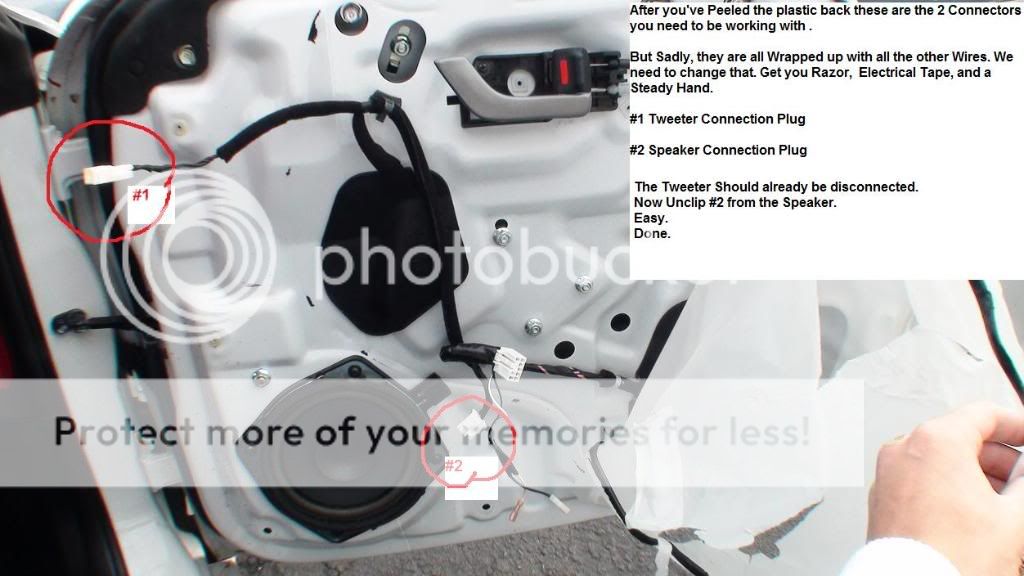 DIY Front Speaker Install New Tiburon Forum Hyundai Tiburon Forums