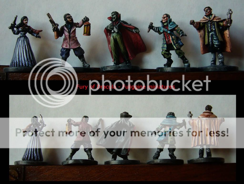 Fury of Dracula miniarures