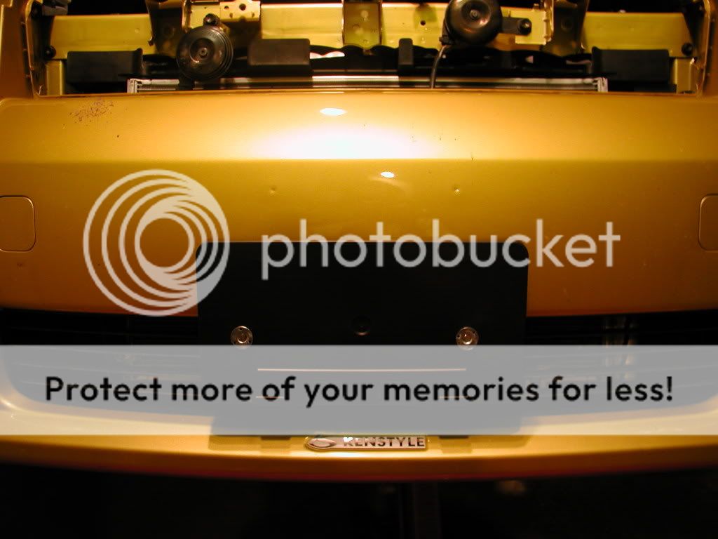 DIY Front License Plate Mount Scion XB Forum